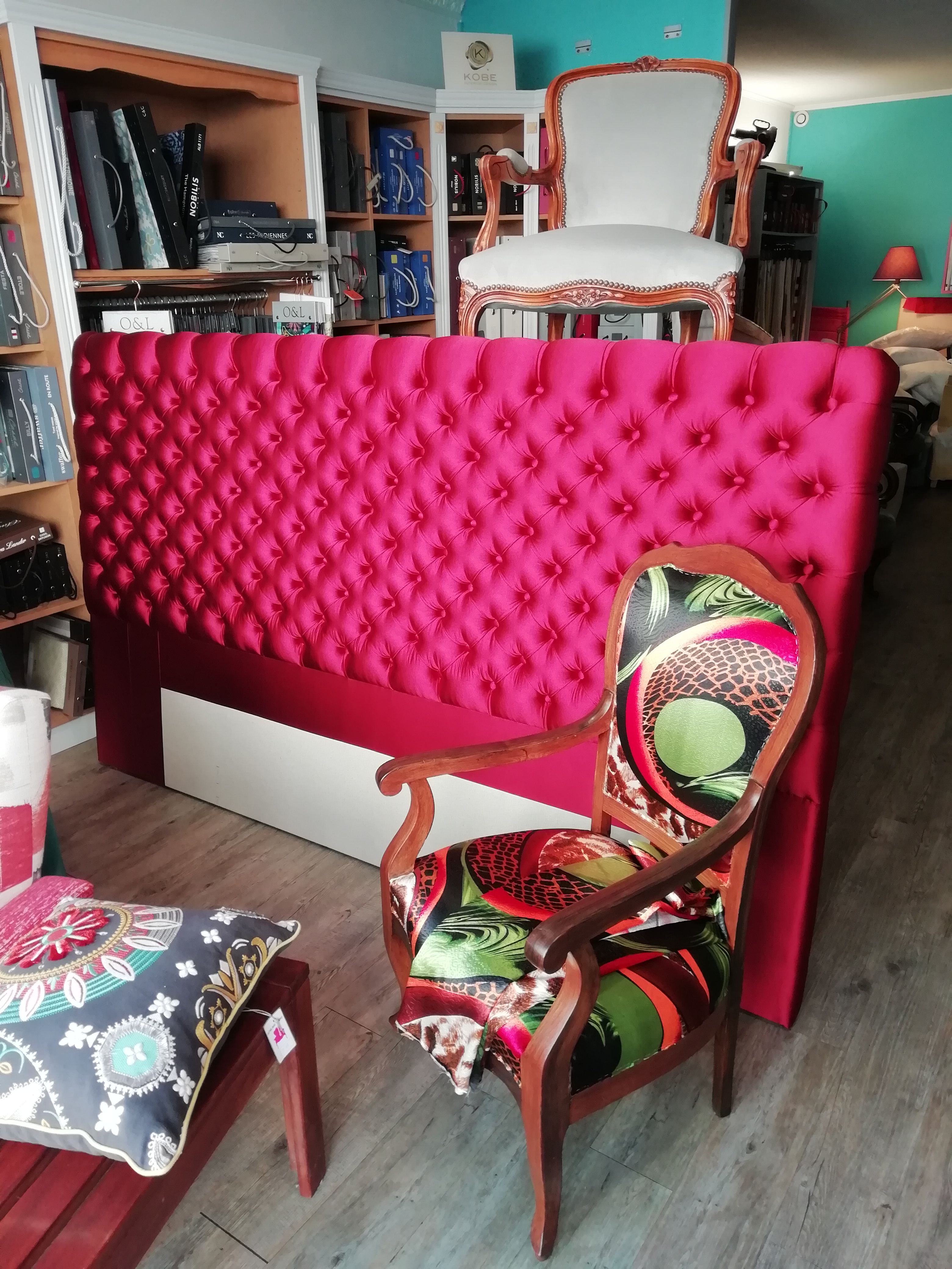 Échantillons de tissus d'ameublement