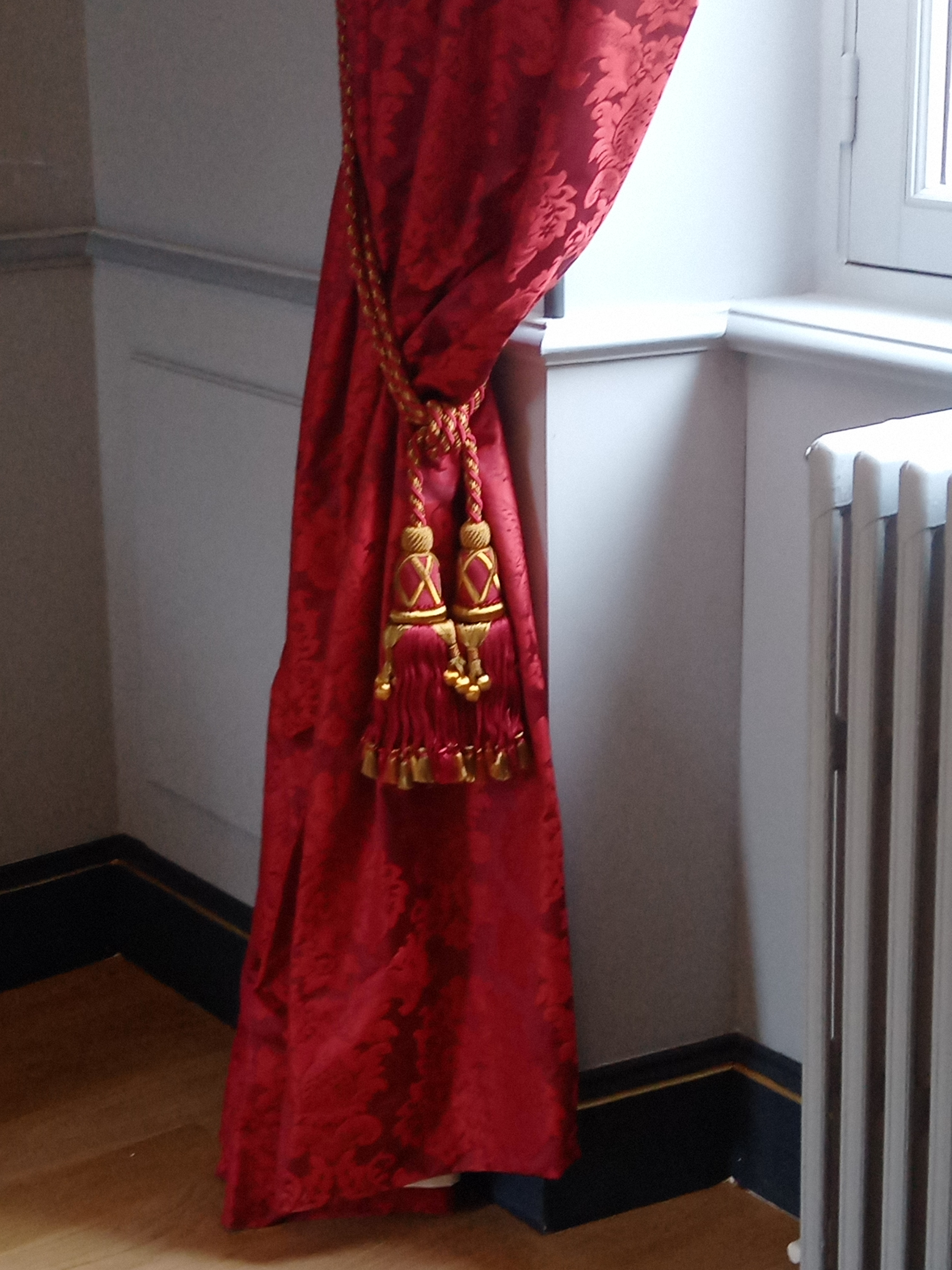 Détail de tissu haut de gamme